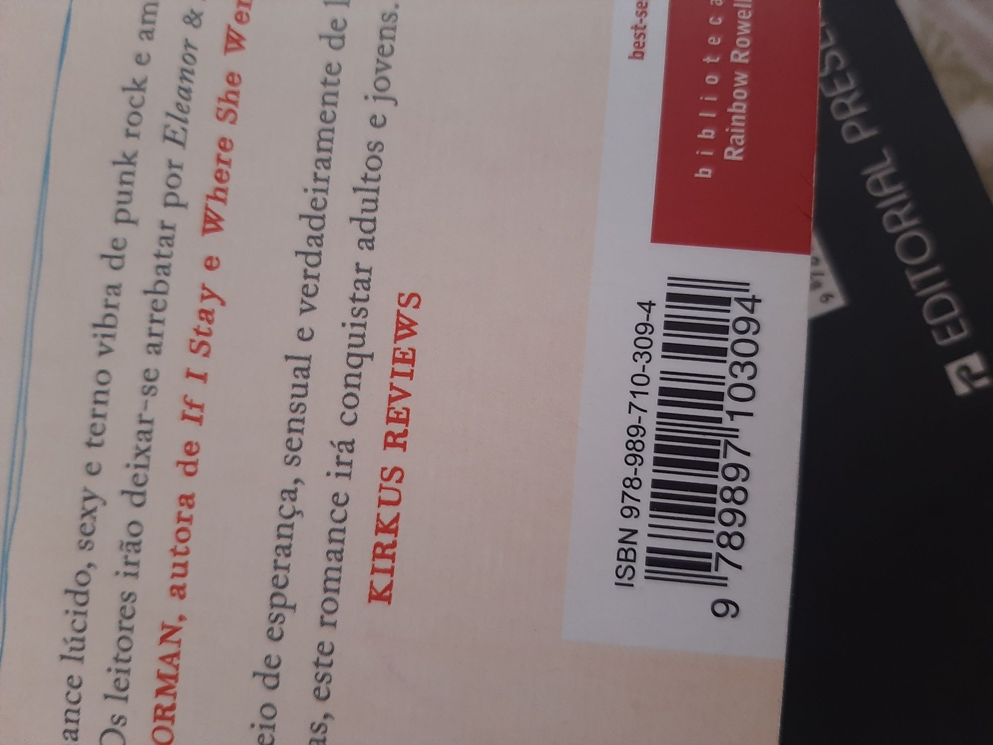 Livro Eleanor e park