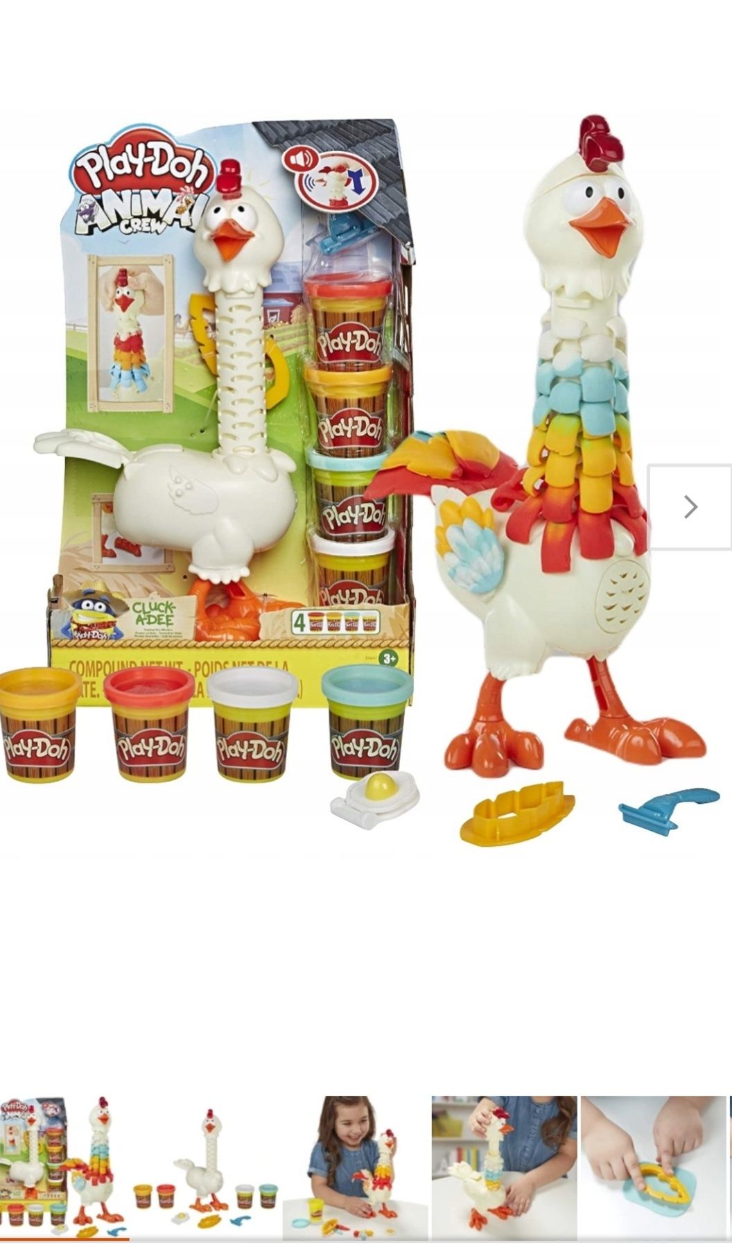 Zestaw Play-Doh Farma Kurczak firmy Hasbro