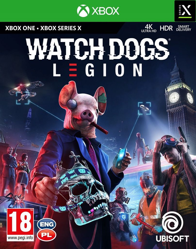 XboxOne Series X Watch Dogs Legion Nowa PL