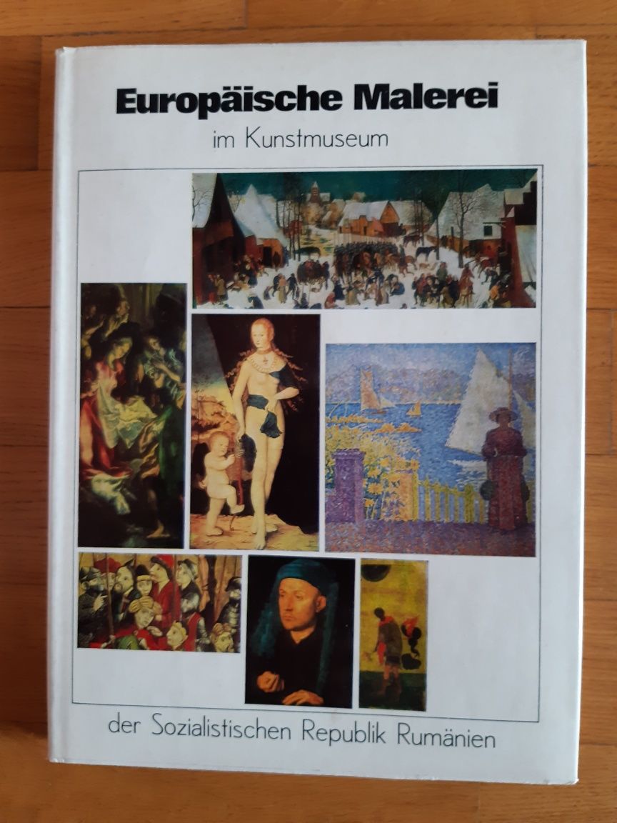 Книга "Европейская живопись в художественных музеях Румынии".
