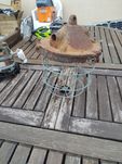 Lampa klosz  metalowa PRL
