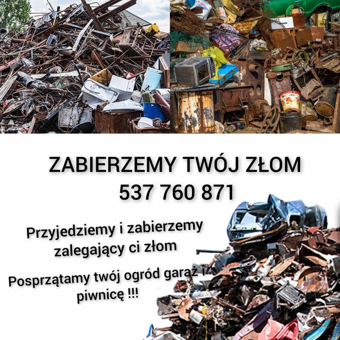 Odbiór złomu Rozbiórki wyburzenia