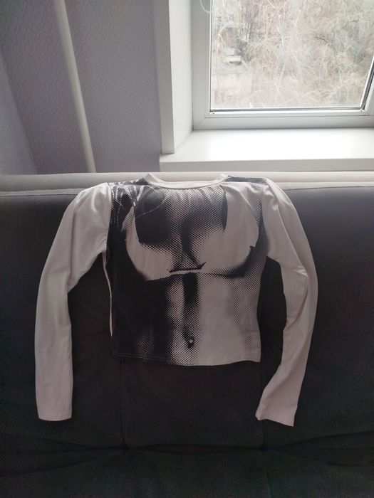 топ чорно білий б/у