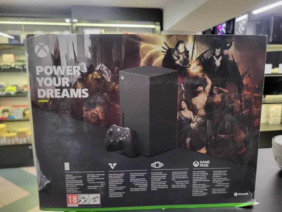 Konsola Xbox Series X stan BDB Gwarancja! JAGER Łomża + Diablo 4