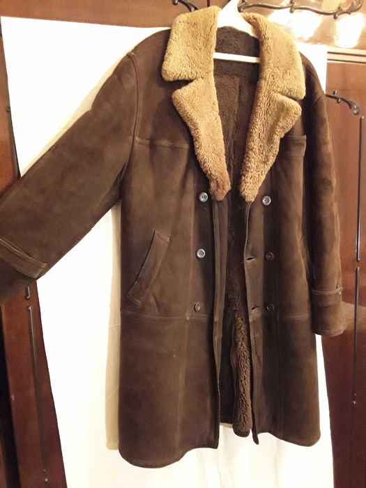Мужская дублёнка,  овчина.