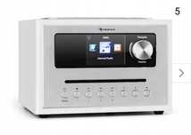 Radio sieciowe FM, internetowe Auna Silver Star CD Cube
