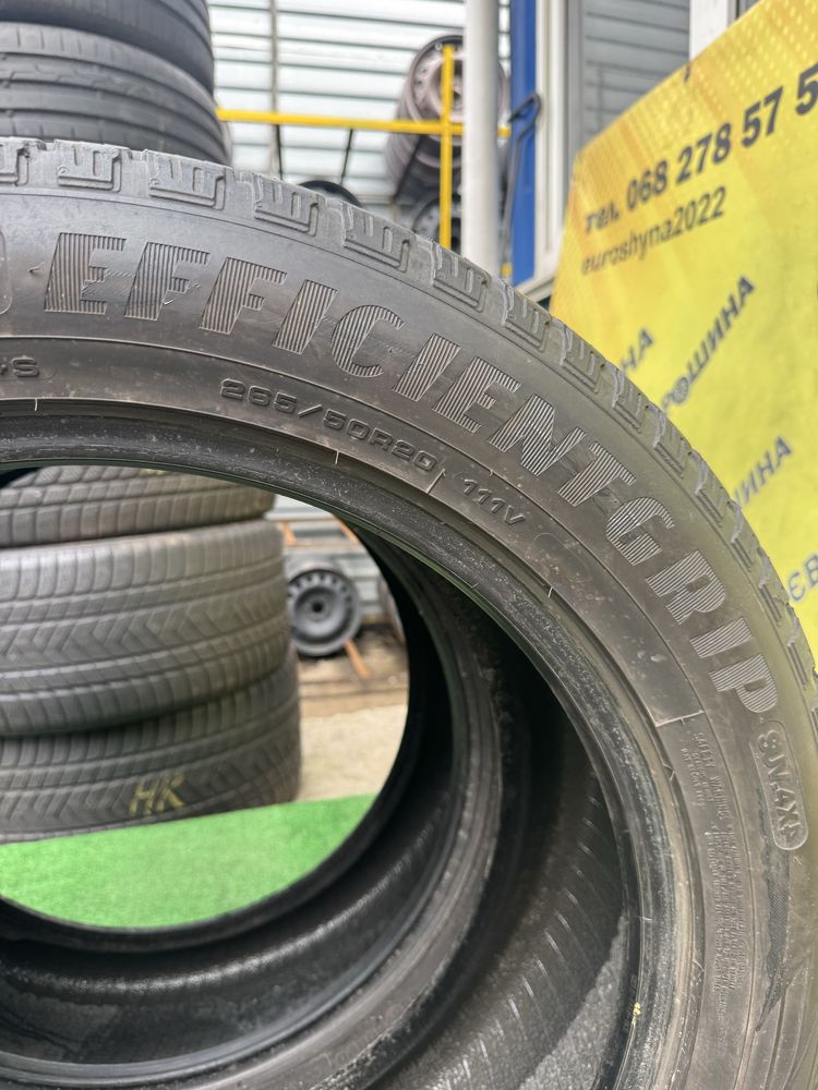 Шини Good Year Efficient Grip 265/50/20 Літо Склад б/у