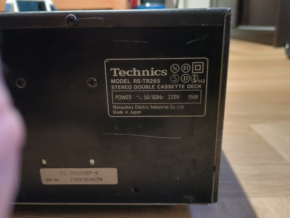 Technics RS-TR 265 uszkodzony