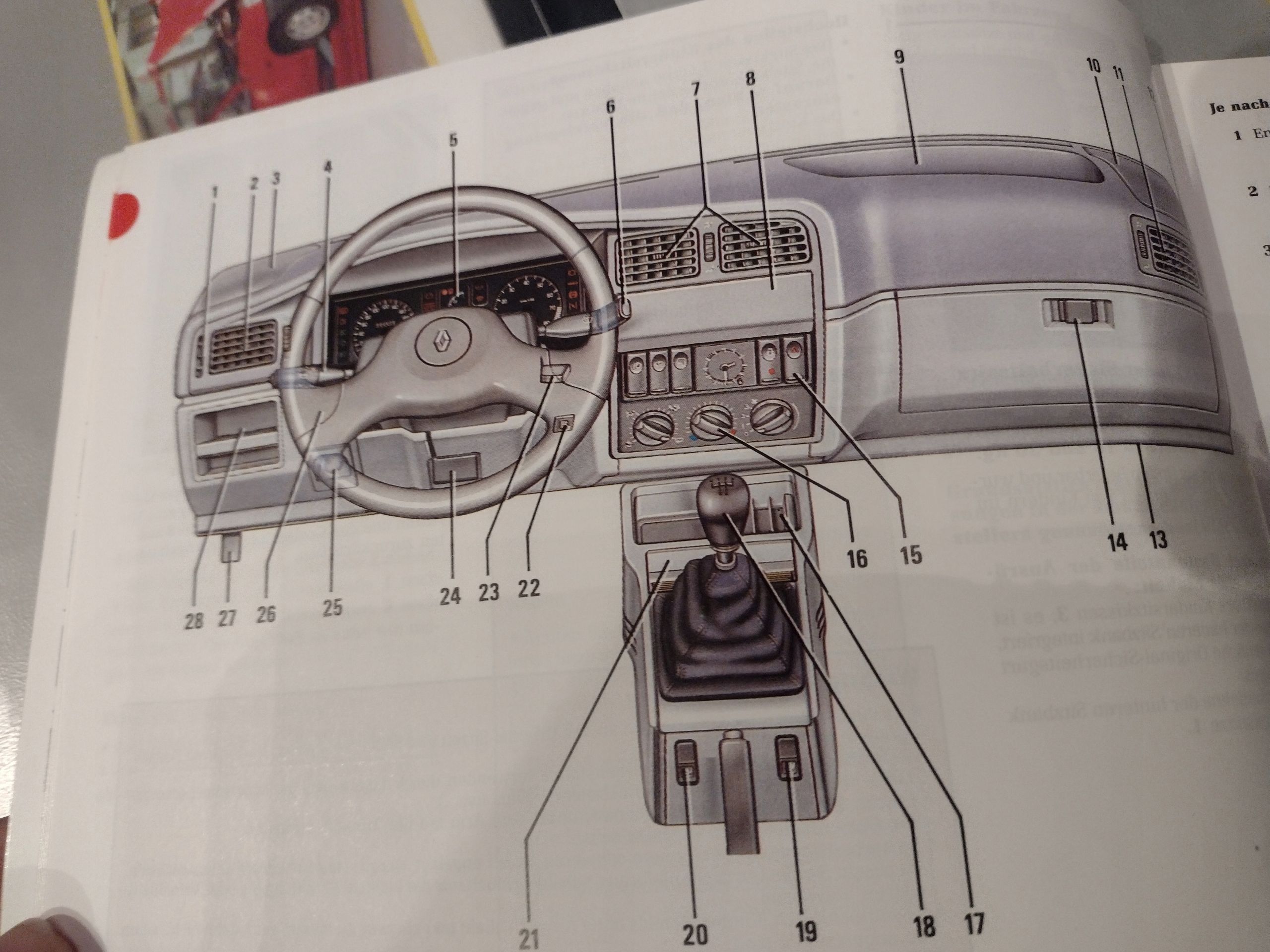 Renault 19 Instrukcja Książka Serwisowa Etui 1992