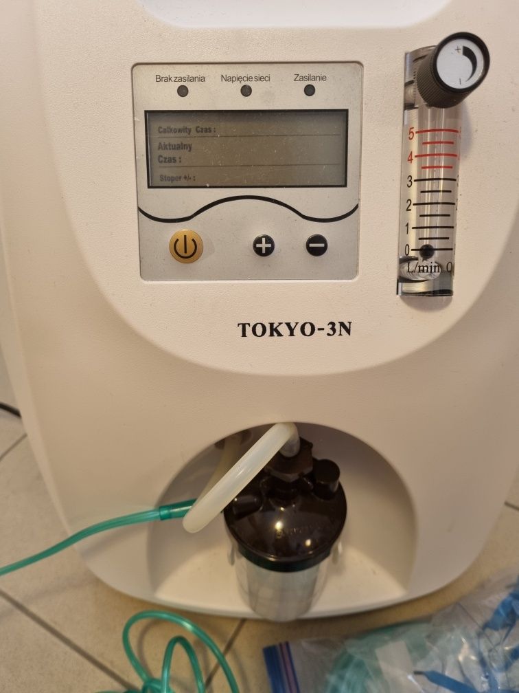 Koncentrator tlenu Tokyo 3N 11,5 kg lekki