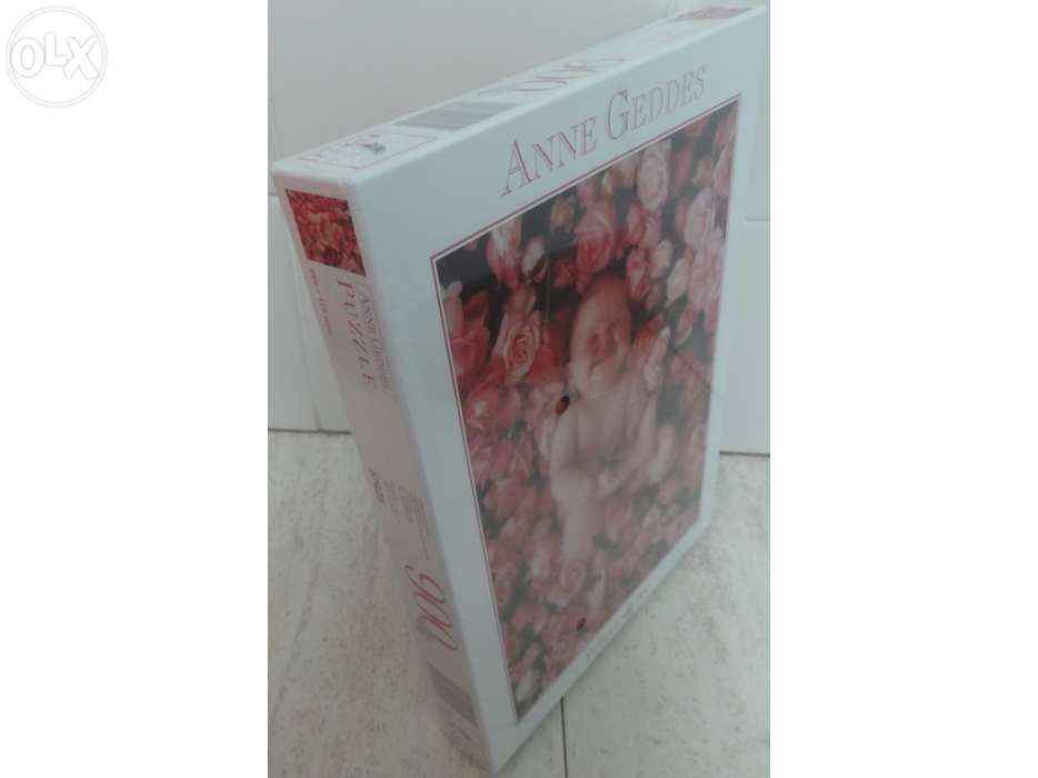 Puzzle ( 900 peças ) Anne Geddes ( Ref 57625 ) Bébés com rosas