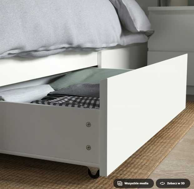 2 x Ikea Malm szuflada do łóżka pojemnik na pościel wysyłam/transport