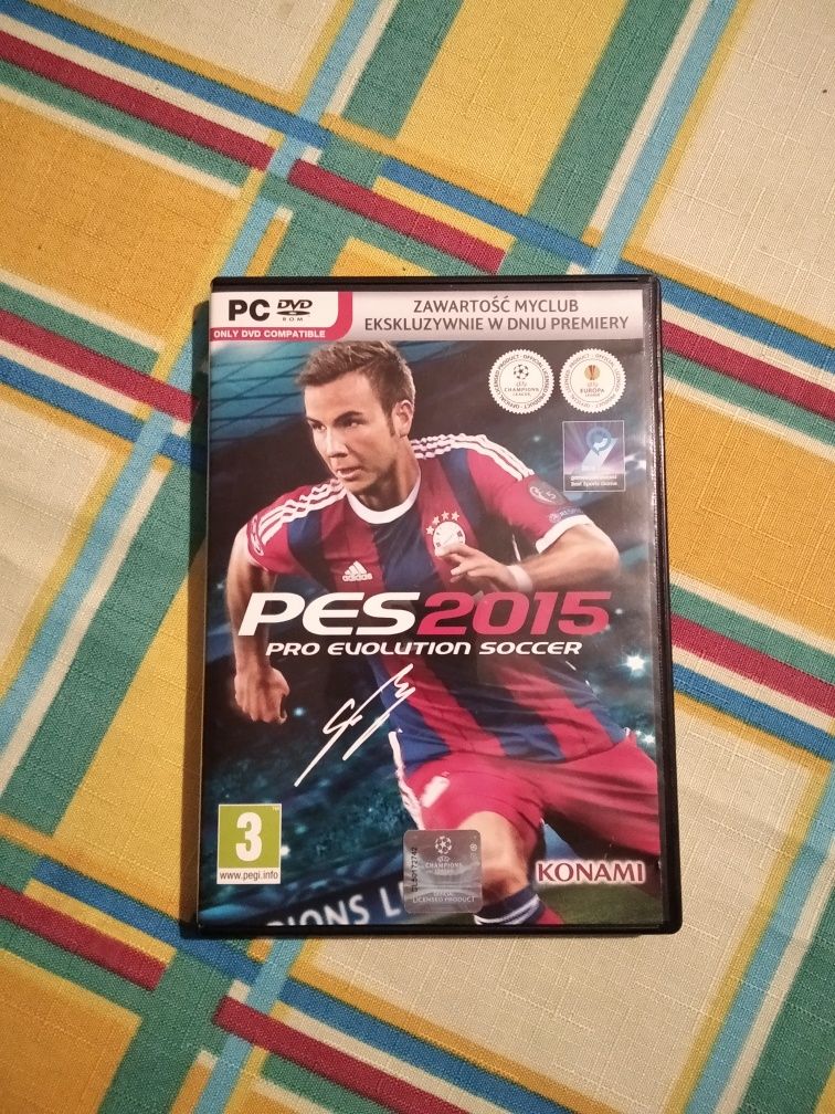 Kolekcja. Gra Pro Evolution Soccer pes 2015. PC DVD.