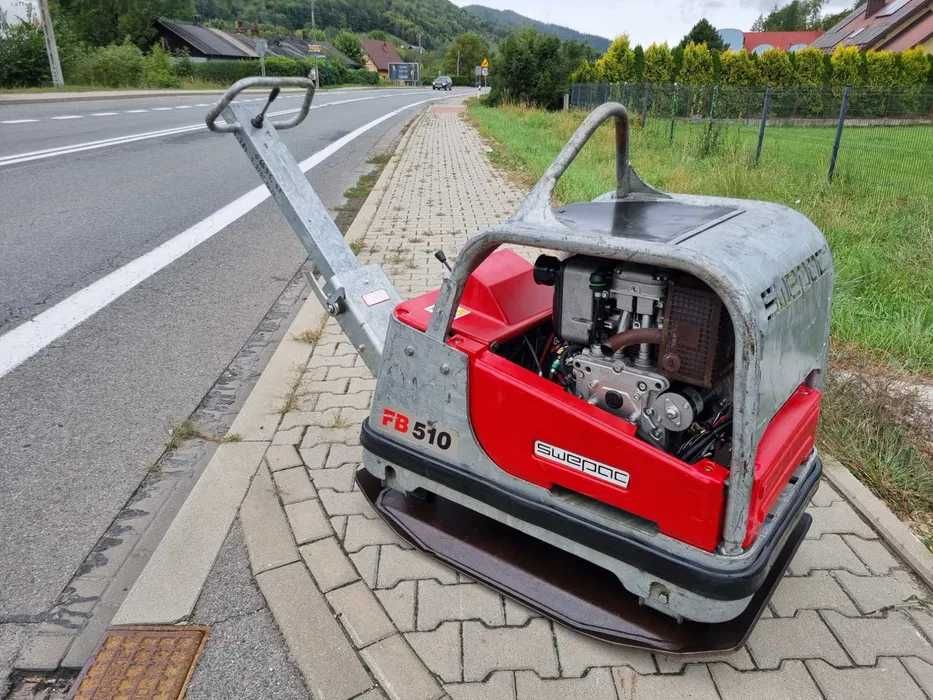 Swepac Zagęszczarka 500Kg Płyta 2020r z Norwegii 378mtg czujnik bicia