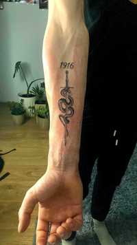 Tatuaż tatuowanie tattoo usuwanie tatuaży