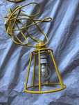 Żółte lampy 5 sztuk