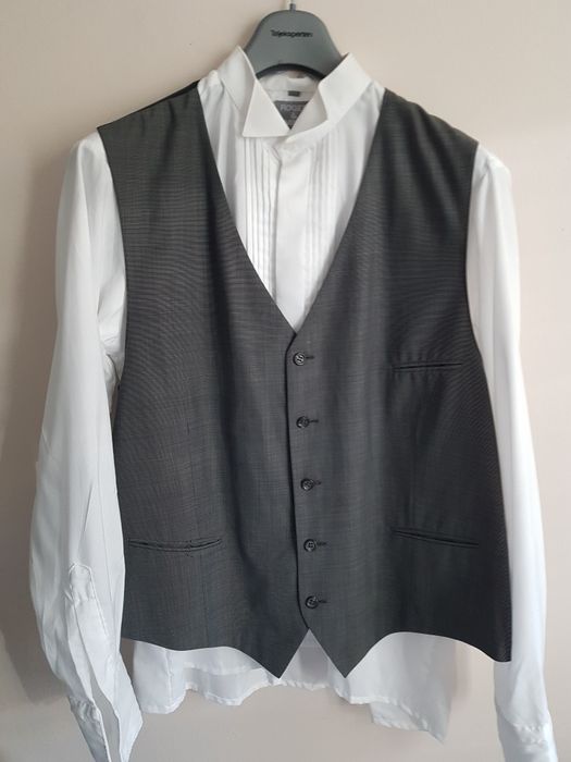 Surdut angielski 52 - 54  plus dodatki