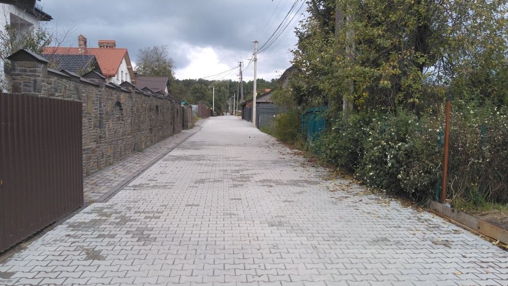 Ділянка біля м. Львова в Оброшино під забудову план участок земля