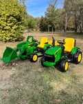 NOWE! Traktorki JOHN DEERE Peg perego dla dzieci. 12V na akumulator
