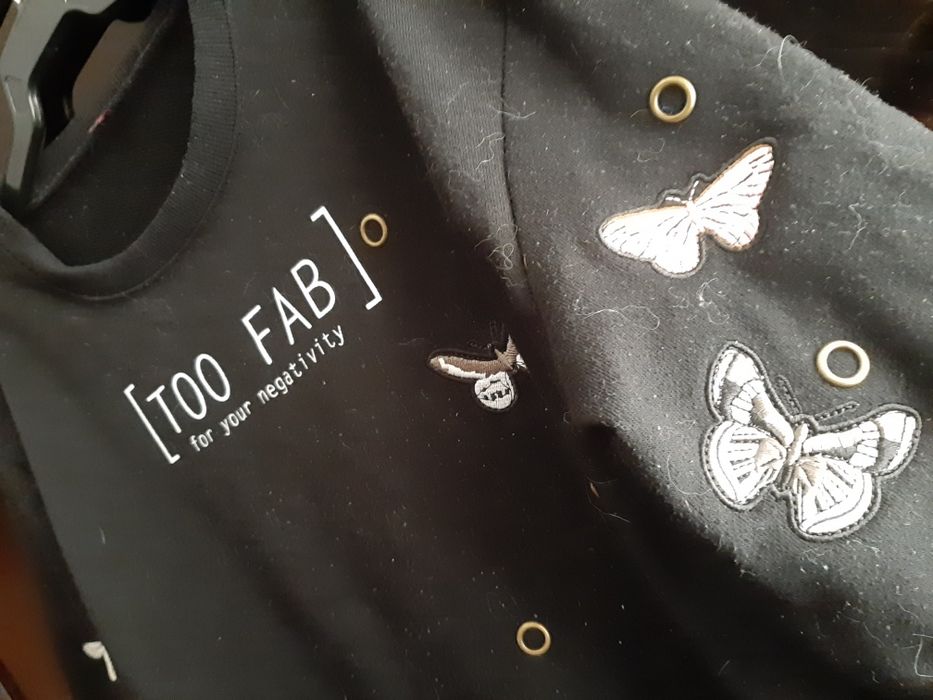 Sweat-shirt preta - Tamanho S