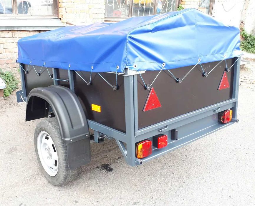 Причіп автомобільний бакеліт розмір 1700 на 1200 на 400мм Прайм