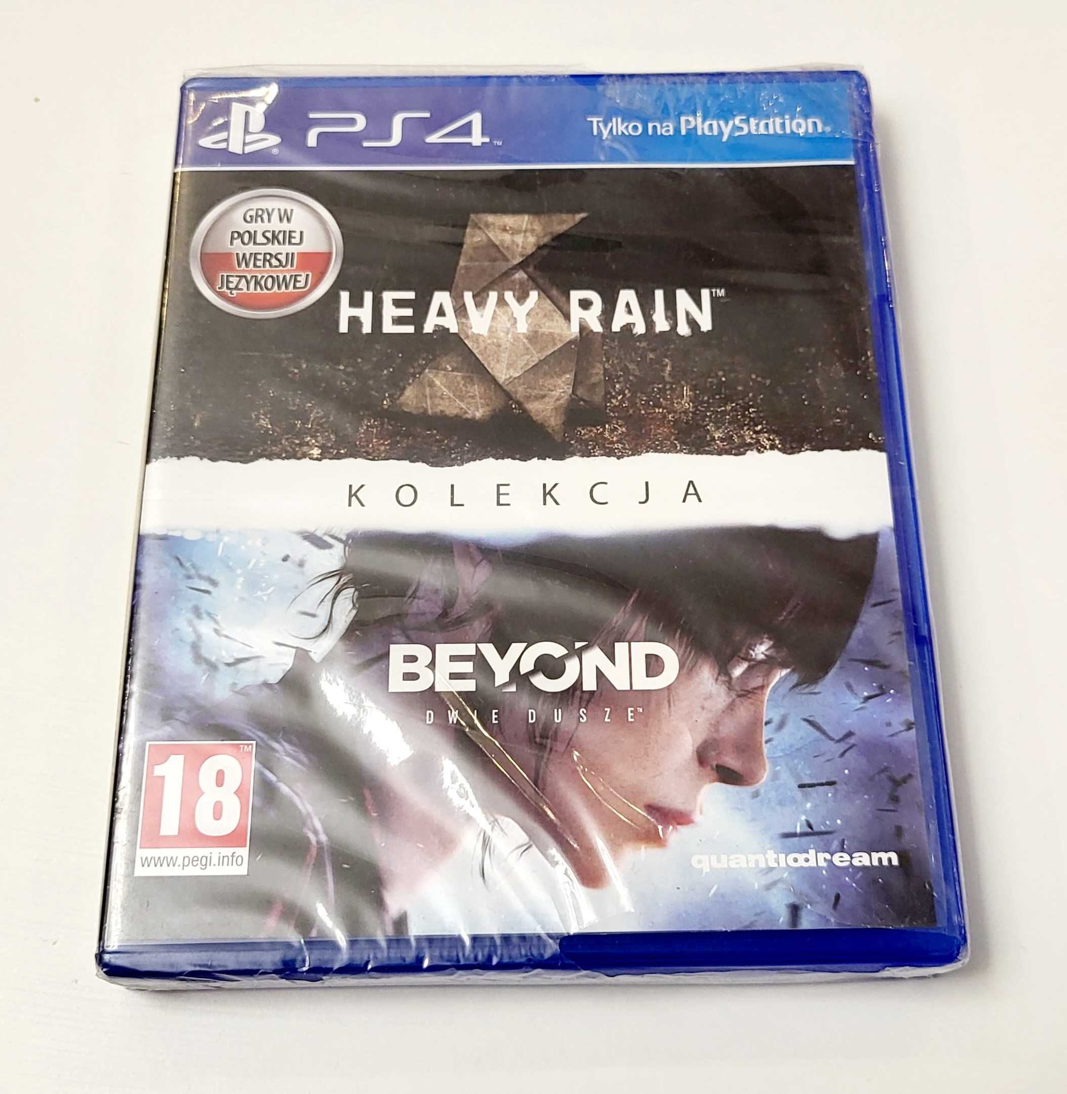 Gra Kolekcja Heavy Rain And Beyond Two Souls PL PS4 PS5 Nowa Folia