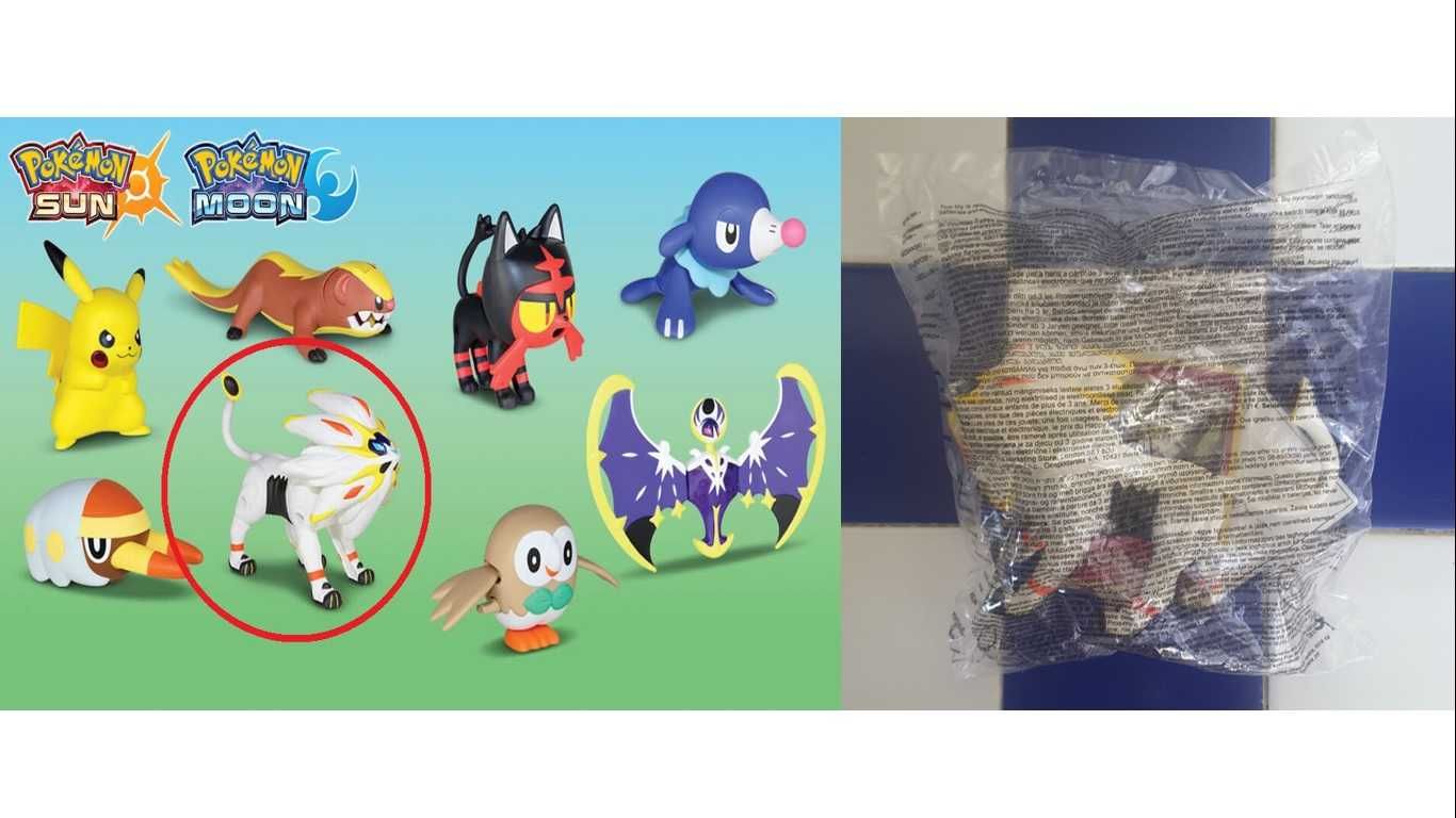 Brinquedos Colecionáveis McDonald's (Minions, Pokémon, etc) (NOVOS!)