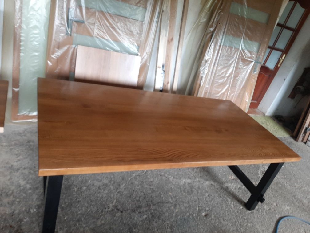 Blat drewniany jesion dąb klejonka blaty drewniane kuchenne do stołów