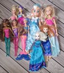 Lalki dla dziewczynki.  Barbie, Elsa, Anna i inne.