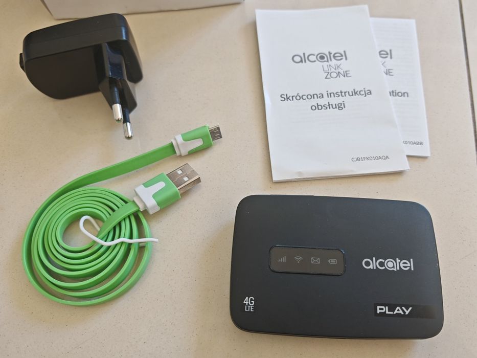 Router Alcatel Play na kartę SIM komplet 4G LTE internet urządzenie