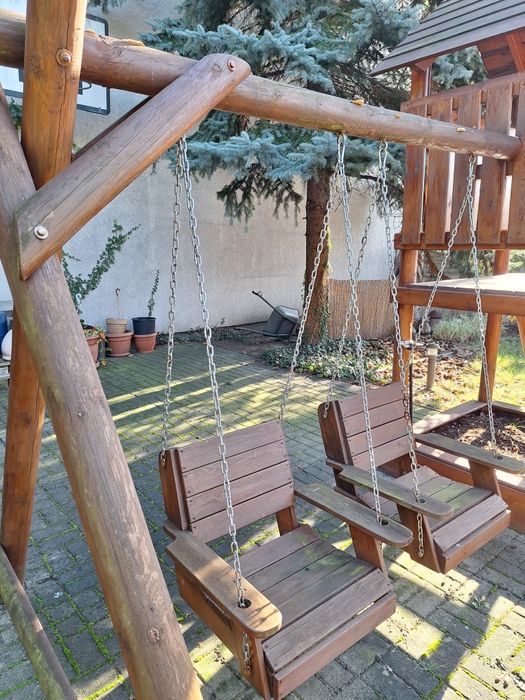 Hustawka ogrodowa z domkiem