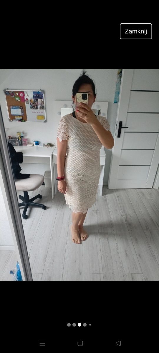 Sukienka z żakietem rozmiar 40