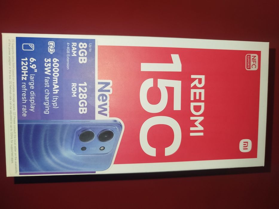Xiaomi Redmi Note 13C. Czarny.