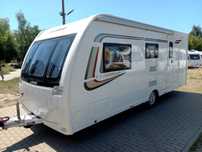 Lunar Clubman ES  ***LUX Przyczepa 4os, Ogrzewanie ALDE, Duża Łazienka, Mover