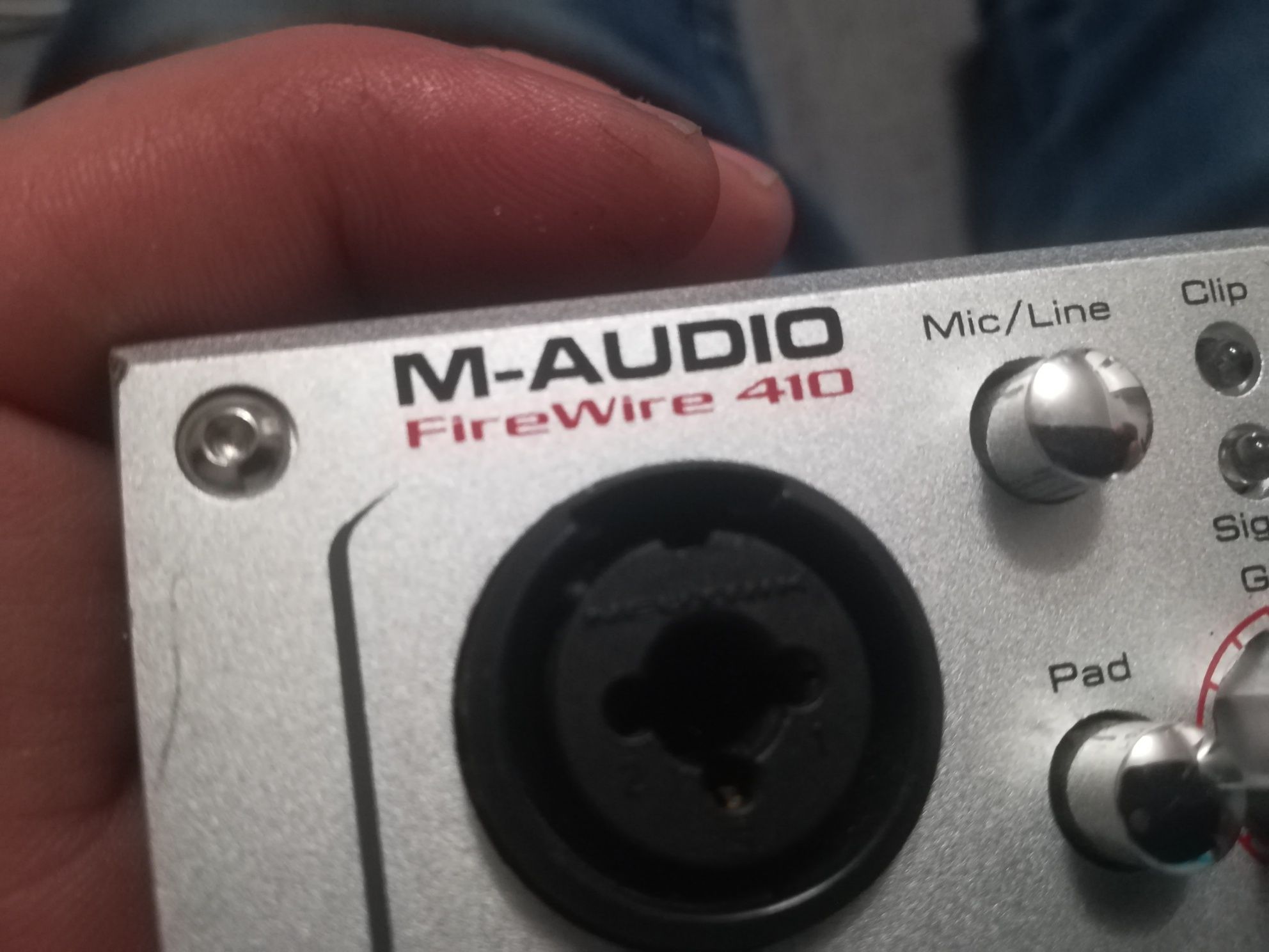 Firewire M-audio 410 interfejs audio/midi