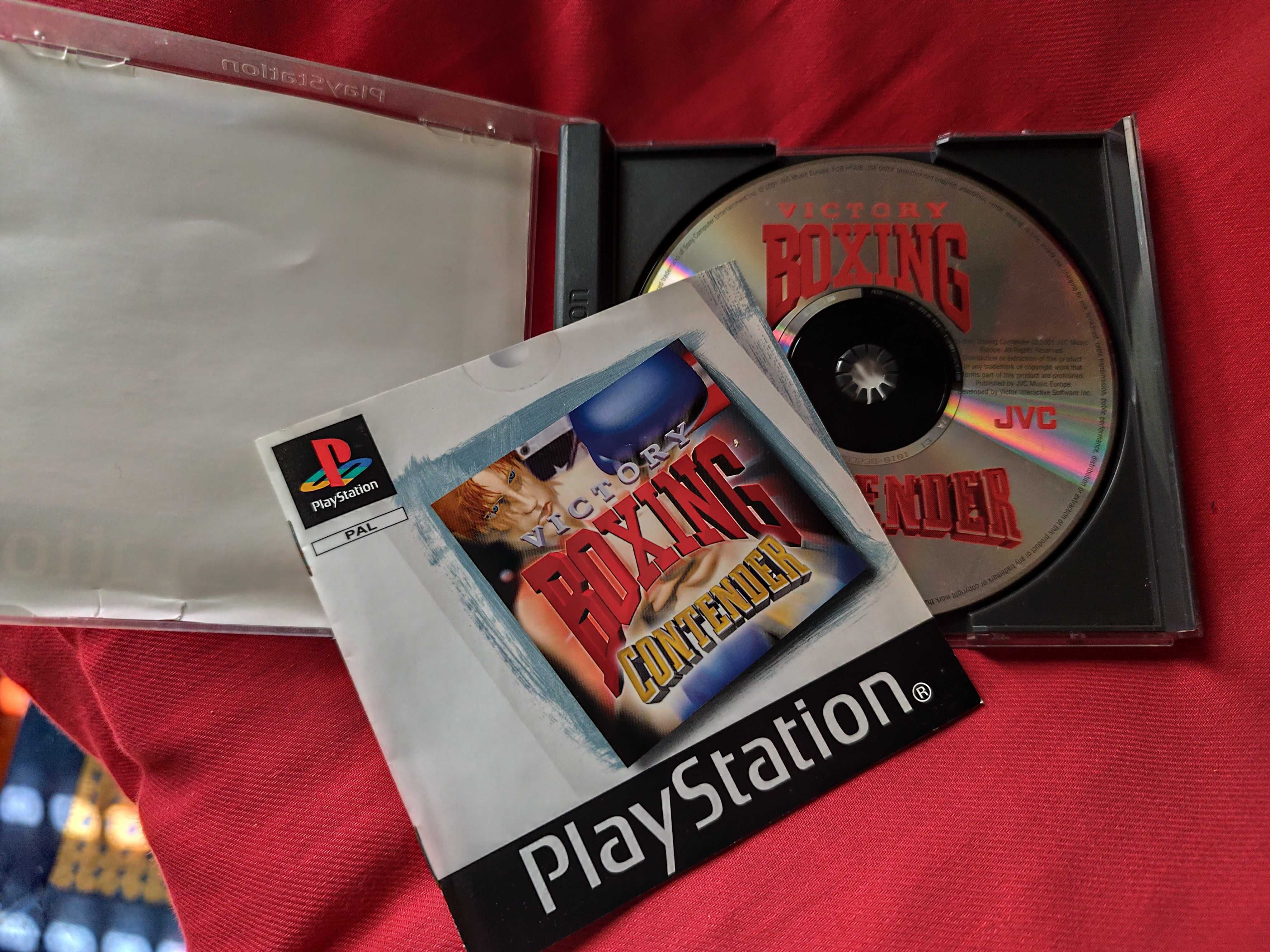 Jogo Victory boxing contender ps1