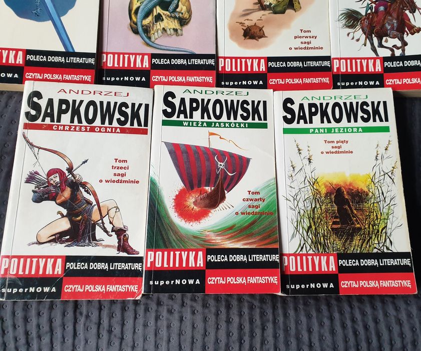 Wiedźmin Polityka 1-7 Andrzej Sapkowski
