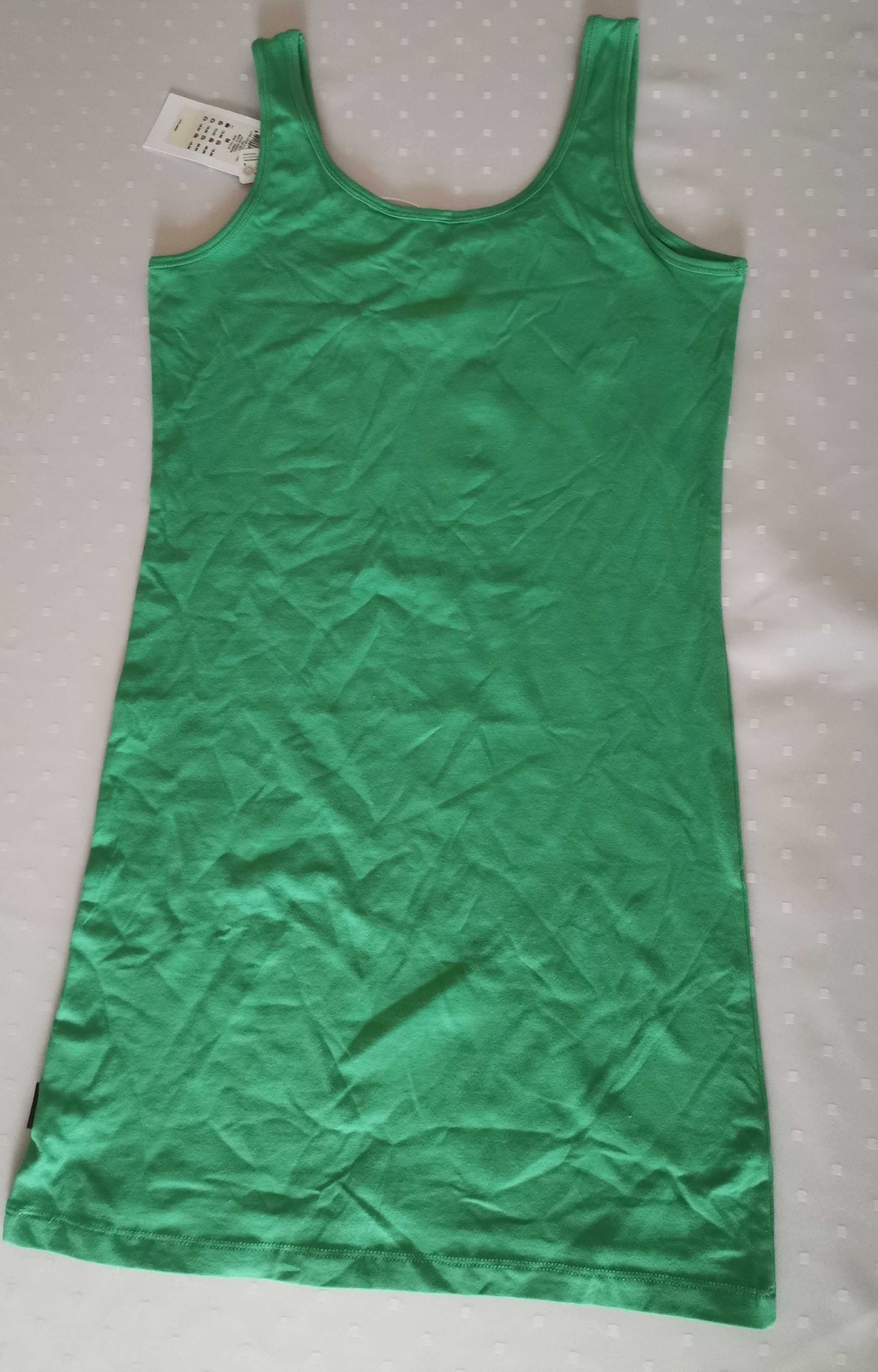 Zielony long top ONLY rozmiar M