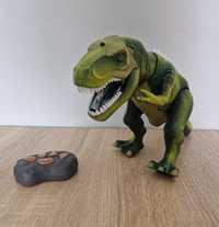 T-Rex interaktywny zdalnie sterowany dinozaur dźwięki i światła