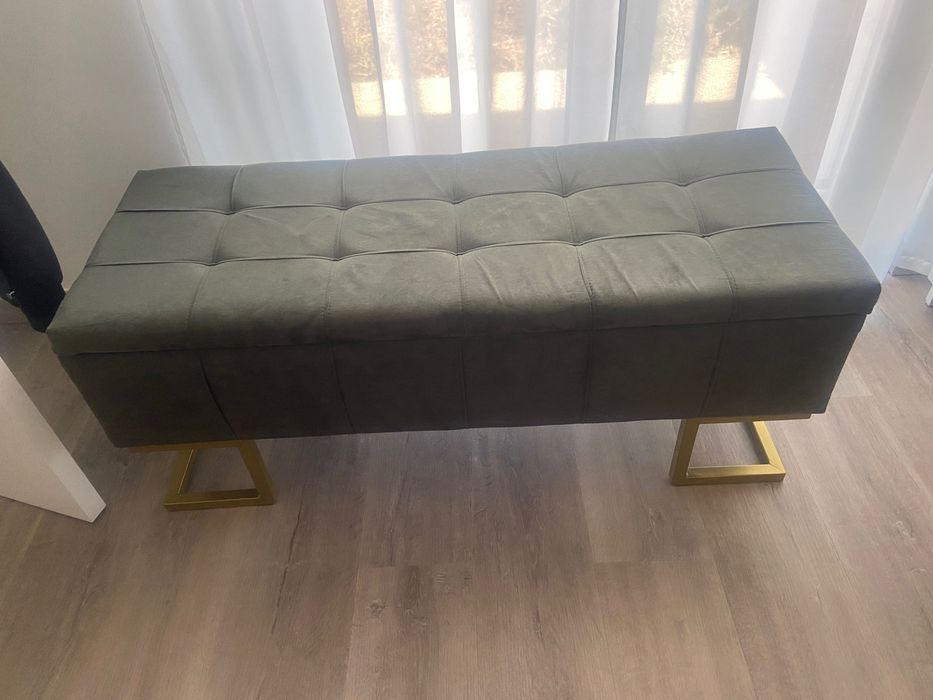 Banqueta/pufe verde