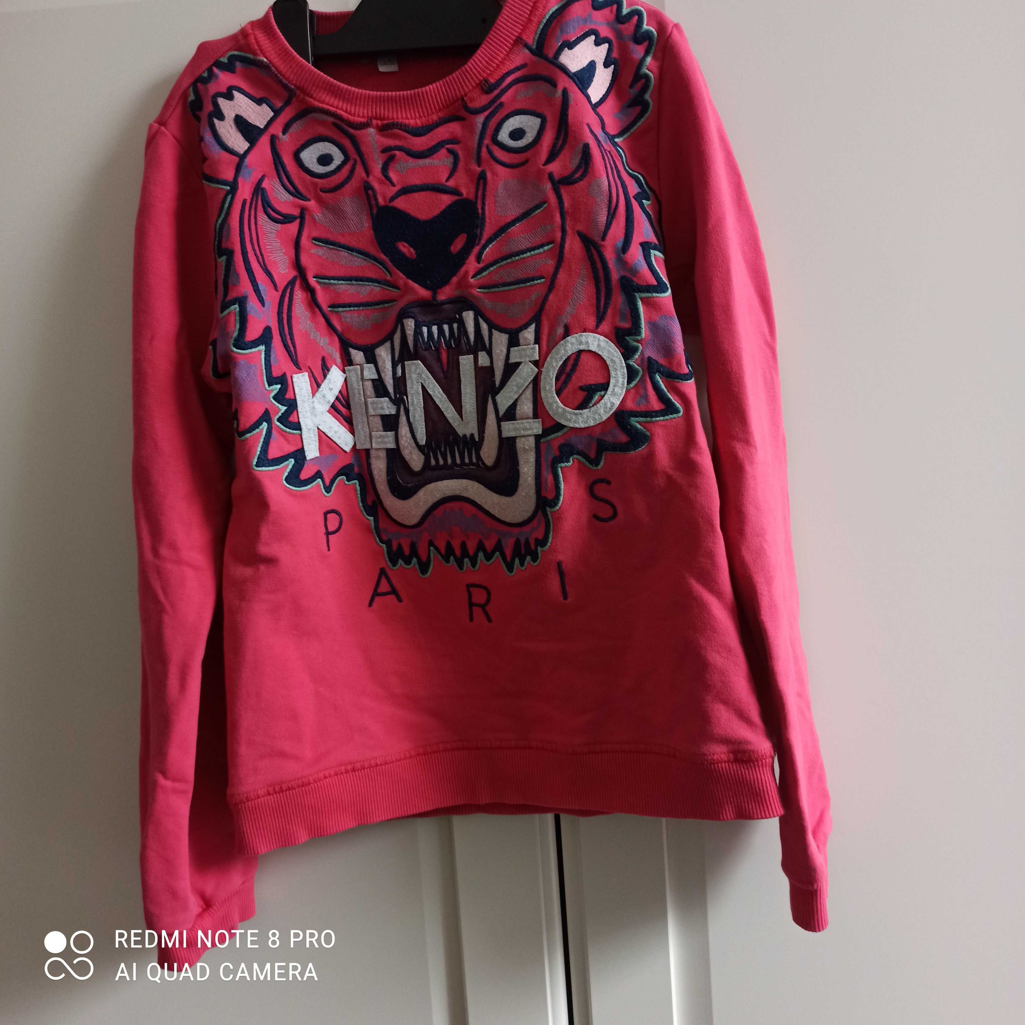 Bluza Kenzo różowa dla dziewczynki, rozm. 152