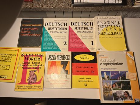 Zestaw książek do niemieckiego