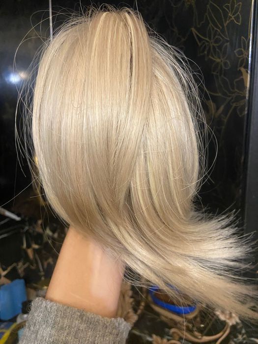 Заколка для волос хвост на крабе шиньон