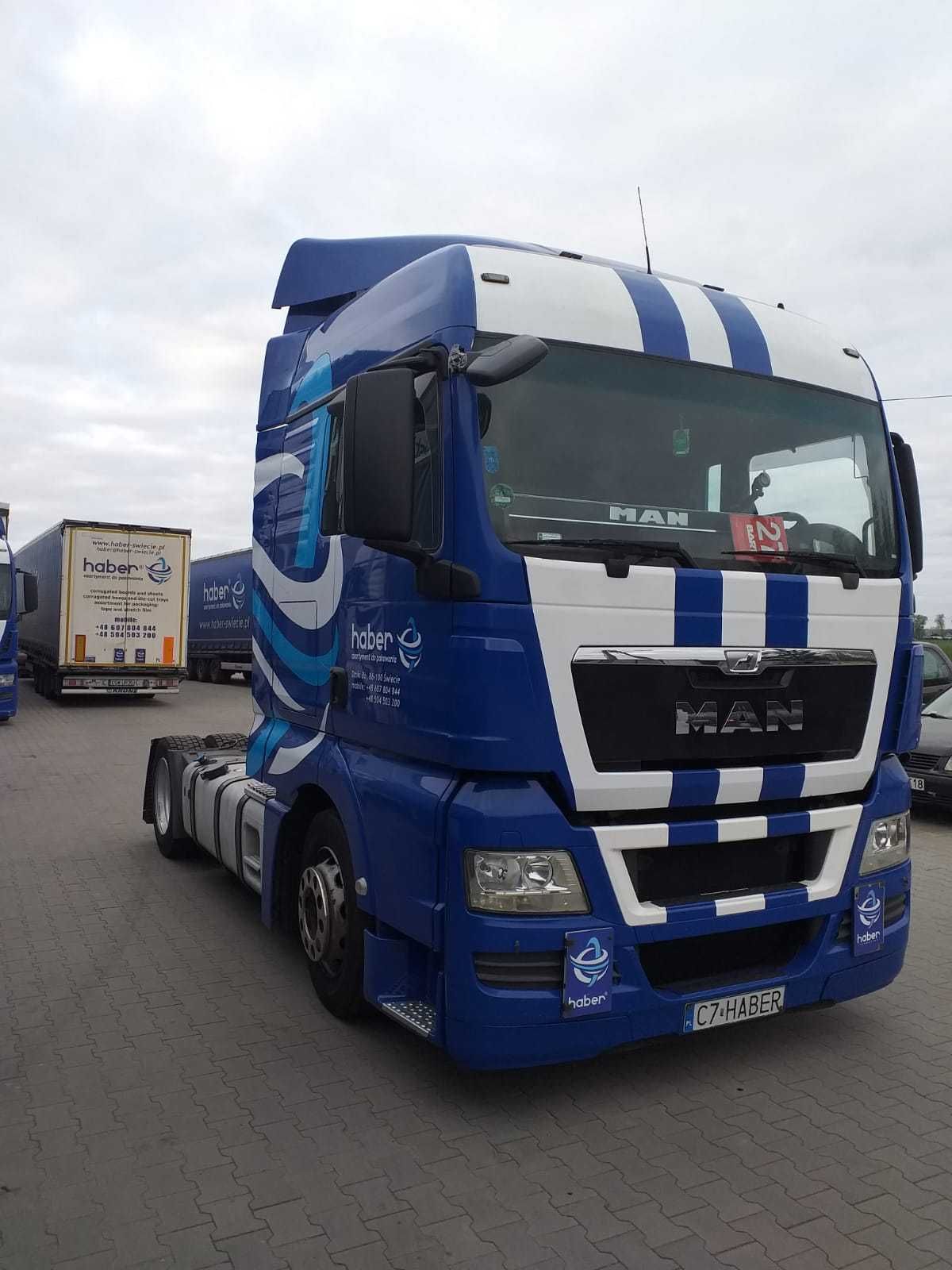 MAN TGX 18.440 EURO 5, Low-deck, manual, 2013