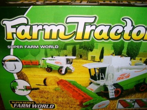 mega kombajn farmer - duże kombajny maszyna rolnicza bizon