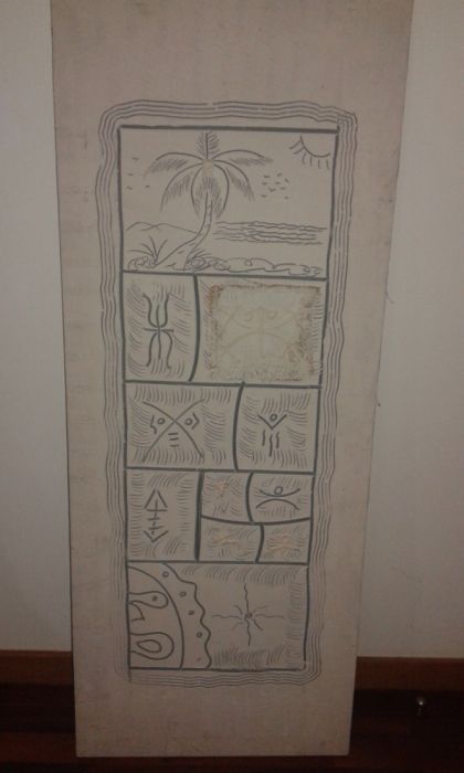 Quadro pintado a óleo