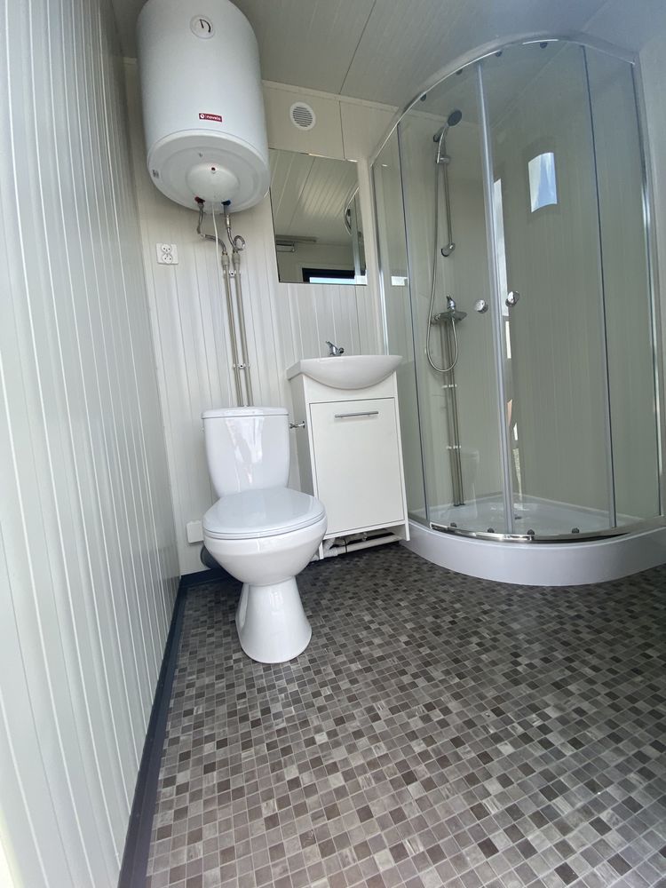 Kontener sanitarny toaleta przenośna z prysznicem OD RĘKI!