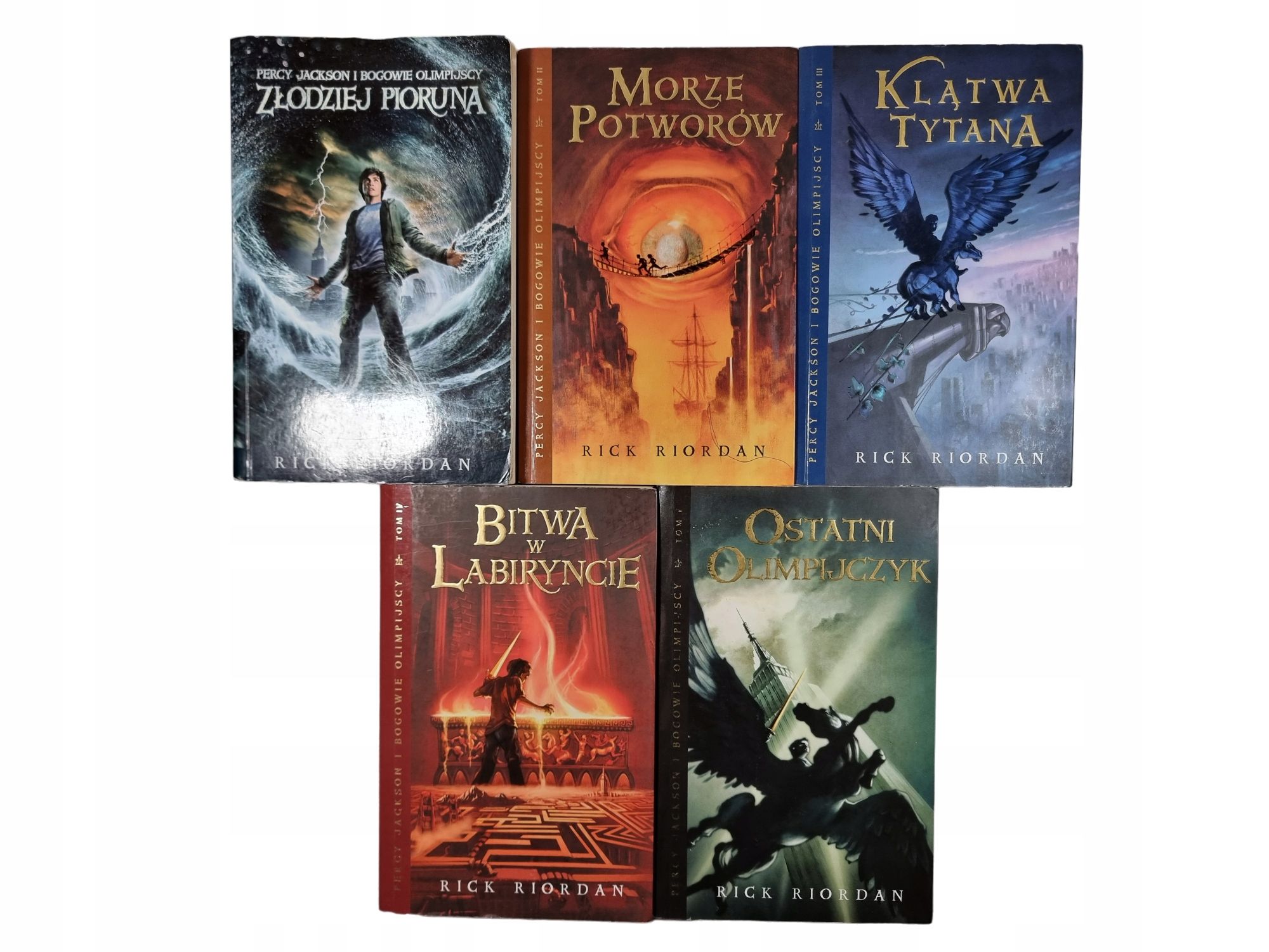 Percy Jackson i Bogowie Olimpijscy 1-5 / Riordan