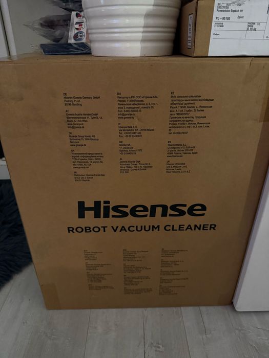 Robot sprzątający HISENSE RVCLS144AB nowy nieuzywany