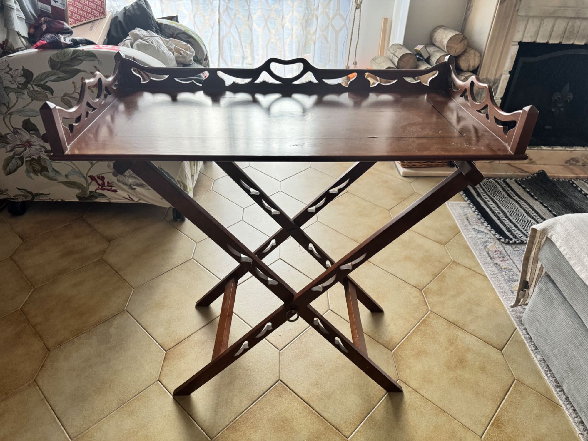 Mesa Tabuleiro Vintage